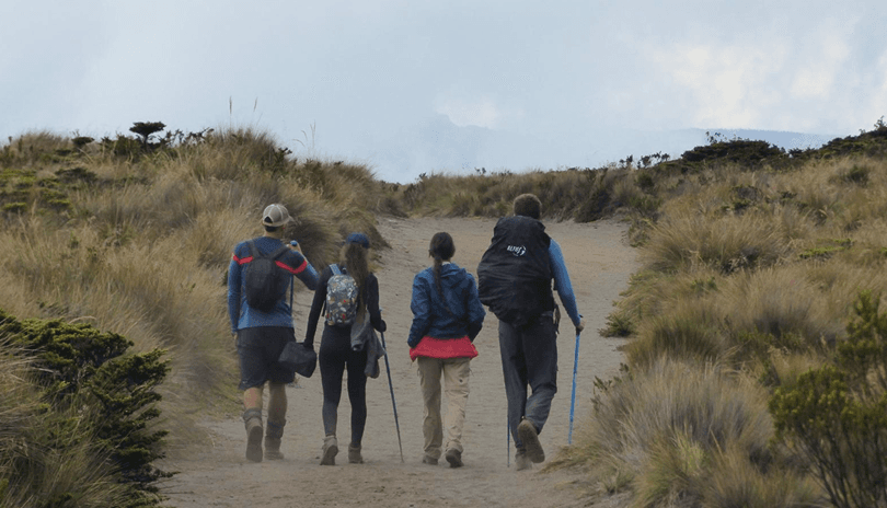 Cumbre Poleka Kasue - La doncella de las nieves